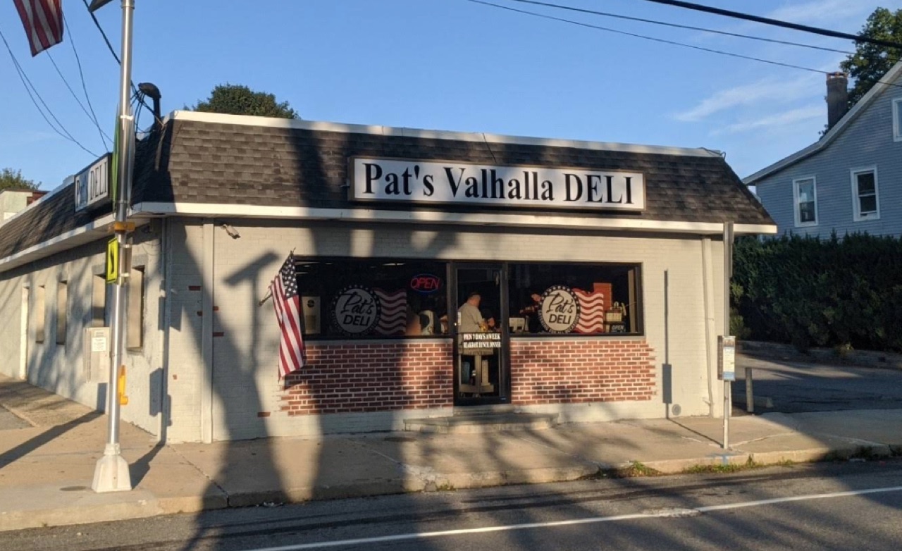 Pat's Valhalla Deli storefront — one of the three-location deli group